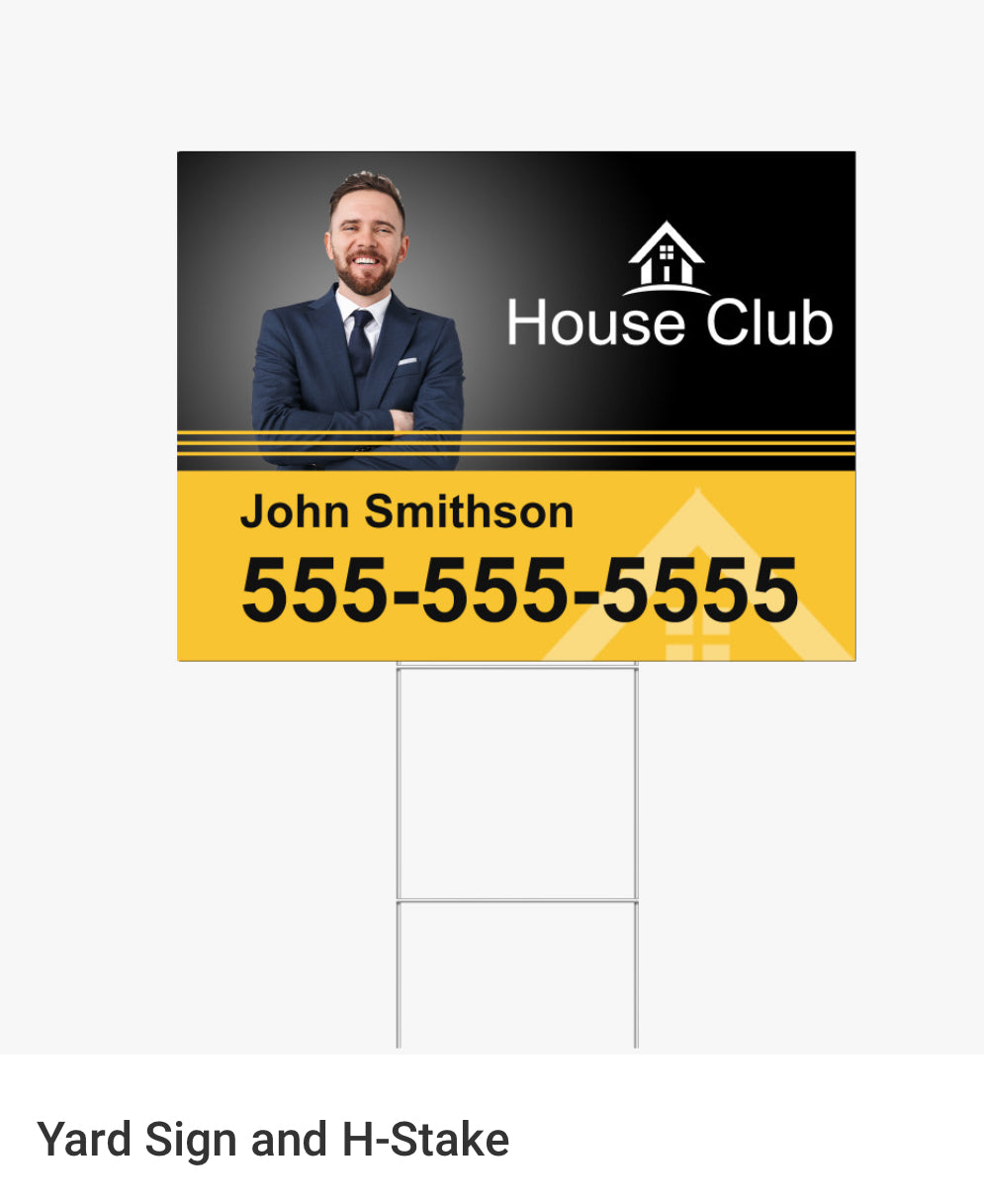 Yard Signs (Single side)