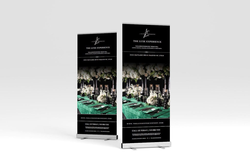 Banners (Vinyl 33x81 Retractable)