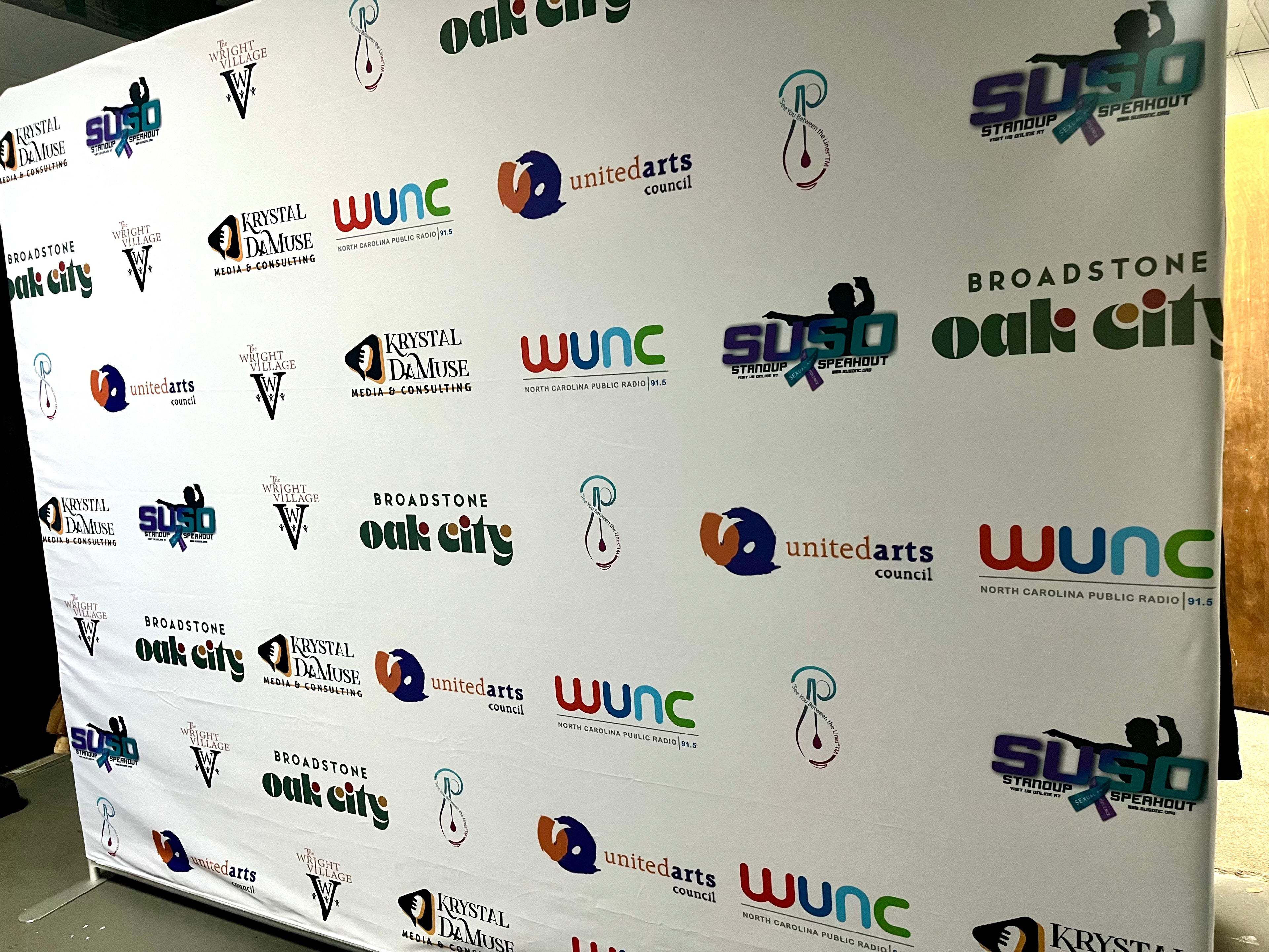Step & Repeat Banner (8x8)