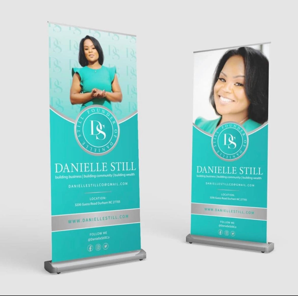Banners (Vinyl 33x81 Retractable)
