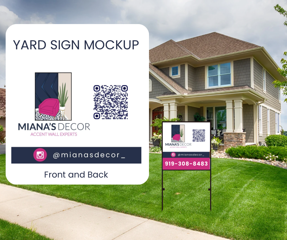 Yard Signs (Single side)