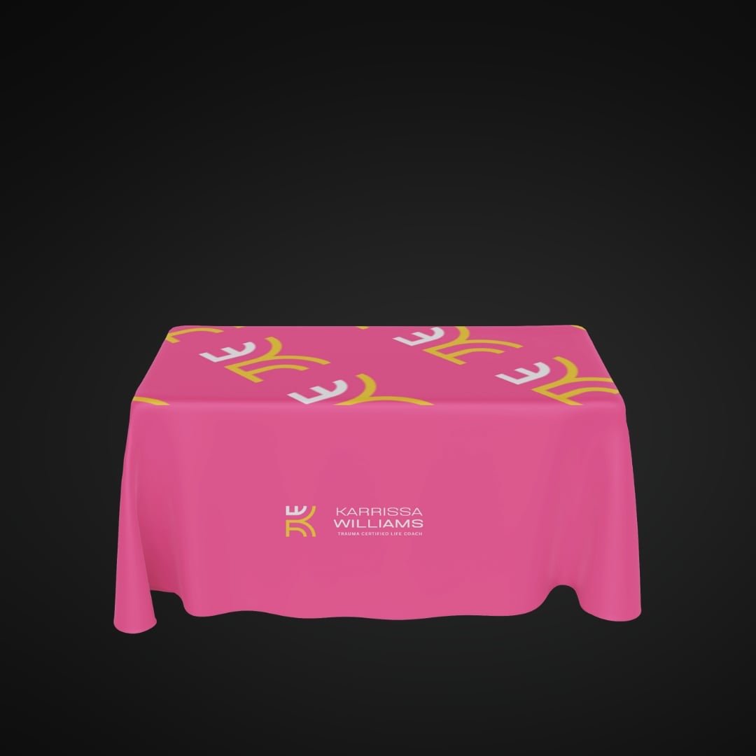 Custom Branded Table Covers - BIBE MEDIA GROUP