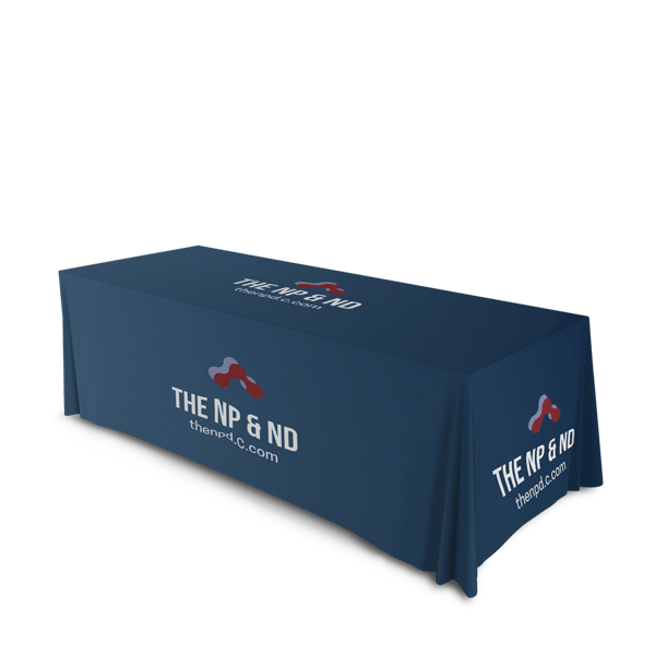 Custom Branded Table Covers - BIBE MEDIA GROUP