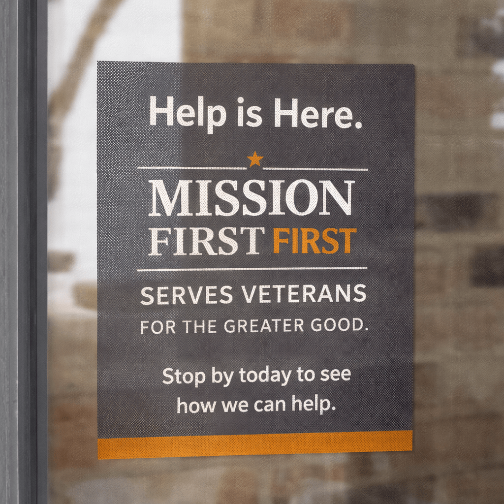 Preforated Window Decal - BIBE MEDIA GROUP