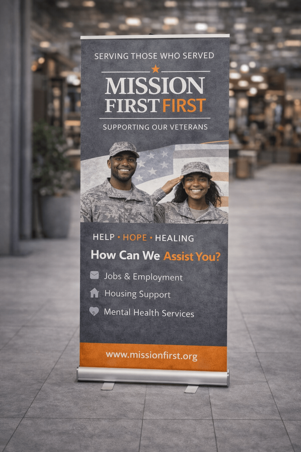 Retractable Banner Stand - BIBE MEDIA GROUP